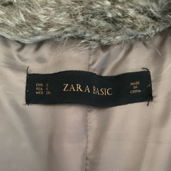 Zara faux fur vest, like new condition - Picture 4 of 4